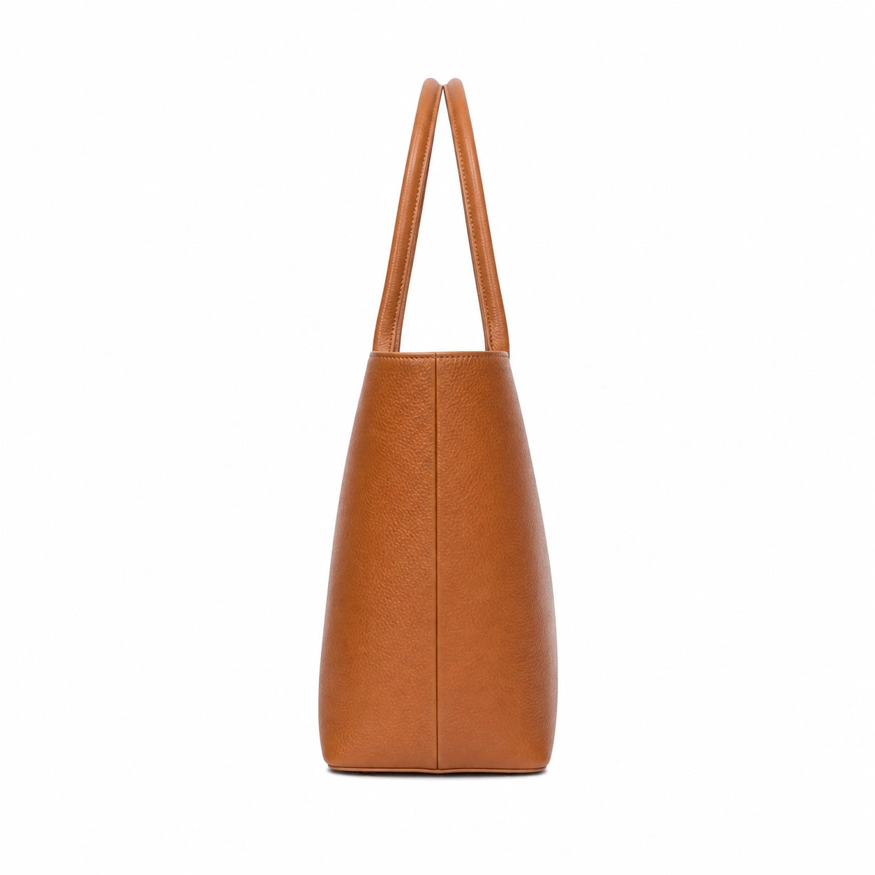 Balenora Brown Leather Tote Bag